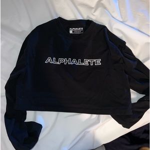 Alphalete Cropped Long Sleeve